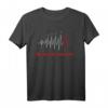 Herzschlag Motorrad Gänge Tuning T-Shirt - Lustiges Geschenk für Biker Frauen und Männer, Papa & Opa
