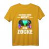 Ich höre dich nicht ich zocke Gaming T-Shirt - Originelles Geschenk für leidenschaftliche Gamer zu Geburtstag & Weihnachten