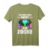 Ich höre dich nicht ich zocke Gaming T-Shirt - Originelles Geschenk für leidenschaftliche Gamer zu Geburtstag & Weihnachten
