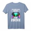 Ich höre dich nicht ich zocke Gaming T-Shirt - Originelles Geschenk für leidenschaftliche Gamer zu Geburtstag & Weihnachten