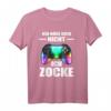 Ich höre dich nicht ich zocke Gaming T-Shirt - Originelles Geschenk für leidenschaftliche Gamer zu Geburtstag & Weihnachten