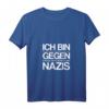 Damen Anti-Hass und Gewalt V-Ausschnitt T-Shirt – Starkes politisches Statement gegen Rassismus und Diskriminierung