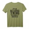 It's Outlander, was Sie nicht verstehen - Lustiges Zitat T-Shirt für Outlander Fans, dunkles Used-Look Design, perfektes Weihnachtsgeschenk