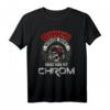 Biker werden nicht Grau das ist Chrom Motorradfahrer T-Shirt - Lustiges Geschenk für Biker, Väter & Opas zum Geburtstag