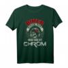 Biker werden nicht Grau das ist Chrom Motorradfahrer T-Shirt - Lustiges Geschenk für Biker, Väter & Opas zum Geburtstag