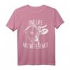 One Life No Difference Vegan Vegetarier Tierliebe T-Shirt – Unterstütze Tierschutz, Veggie Lifestyle & Fleischlose Ernährung