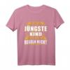 Ich bin das jüngste Kind T-Shirt – Lustiges Geschenk für Weihnachten oder Geburtstag für das jüngste Familienmitglied