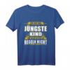 Ich bin das jüngste Kind T-Shirt – Lustiges Geschenk für Weihnachten oder Geburtstag für das jüngste Familienmitglied