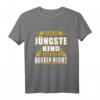 Ich bin das jüngste Kind T-Shirt – Lustiges Geschenk für Weihnachten oder Geburtstag für das jüngste Familienmitglied