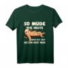 Faultier T-Shirt Lustiger Spruch - So müde wie heute war ich seit gestern nicht mehr - Perfekt für Morgenmuffel, Langschläfer & Bettliebhaber als Geschenk