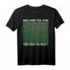 Programmierer Admin T-Shirt - Welchen Teil Von Verstehst Du Nicht? Lustiges IT Design für Entwickler, Admins & Nerds