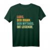 Lars Spruch T-Shirt – Geschenkidee für Männer, die Lars heißen, mit Spruch 'Der Mythos. Die Legende.'