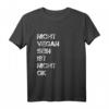 Vegan Spruch T-Shirt Nicht Vegan Sein Ist Nicht Ok – Lustiges Geschenk für Veganer & Veganliebhaber zum Geburtstag oder Weihnachten