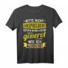Nicht ansprechen Ich bin wirklich so genervt wie ich aussehe T-Shirt – Lustiges Ironie-Shirt für Geburtstag, Vatertag & Weihnachten
