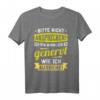 Nicht ansprechen Ich bin wirklich so genervt wie ich aussehe T-Shirt – Lustiges Ironie-Shirt für Geburtstag, Vatertag & Weihnachten