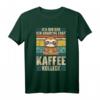 Kaffee Faultier Koffein Kollege Morgenmuffel T-Shirt - Lustiges Geschenk für Büro, Arbeit & Kaffeeliebhaber
