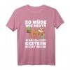 HapDeer Faultier T-Shirt für Morgenmuffel & Faulenzer – Lustiges Schlafendes Faultier Motiv für Damen