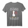 Bitte nicht schubsen ich habe Joghurt im Rucksack – Witziges T-Shirt mit Spruch für Rucksackträger und Bierliebhaber