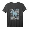 Furzendes Nilpferd T-Shirt - Ich Furze Nicht, Ich Flüstere Nur, Lustiges Geschenk für Freunde und Geburtstage