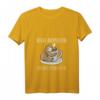 Damen Nicht vor dem ersten Kaffee Tasse Nachthemd - Lustiges Faultier V-Ausschnitt Schlafshirt für Frauen & Männer, ideal für Kaffeeliebhaber und Morgenmuffel