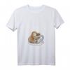 Damen Nicht vor dem ersten Kaffee Tasse Nachthemd - Lustiges Faultier V-Ausschnitt Schlafshirt für Frauen & Männer, ideal für Kaffeeliebhaber und Morgenmuffel