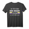 Nicht-Binär Flagge LGBTQia T-Shirt - Genderneutrales Geschenk für Pride & LGBTQ Community