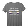 Nicht-Binär Flagge LGBTQia T-Shirt - Genderneutrales Geschenk für Pride & LGBTQ Community