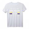 Nicht-Binär Flagge LGBTQia T-Shirt - Genderneutrales Geschenk für Pride & LGBTQ Community