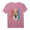 Französische Bulldogge Kaffee nervt nicht - Lustiges T-Shirt für Hundebesitzer und Kaffeeliebhaber, perfekt für Männer und Frauen