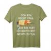 Lustiges Faultier T-Shirt - Motivationsshirt für Entspannungsfans, perfekte Geschenkidee für Freunde zu Weihnachten oder Geburtstag