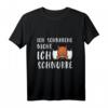 Ich Schnarche Nicht Ich Schnurre Katzen Schlafen Spruch T-Shirt - Lustiges Geschenk für Katzenliebhaber, Katzenbesitzer & Katzenmamas