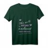 Wer mit mir nicht auskommt - Freches Damen T-Shirt mit V-Ausschnitt für Fitness, Büro und Freizeit