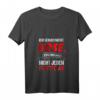 Damen T-Shirt mit Spruch 'Ich schau nicht böse, ich grins nur nicht jeden Trottel an' - Lustiges Sarkasmus-Shirt für Freunde & Familie
