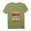Damen T-Shirt mit Spruch 'Ich schau nicht böse, ich grins nur nicht jeden Trottel an' - Lustiges Sarkasmus-Shirt für Freunde & Familie