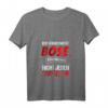 Damen T-Shirt mit Spruch 'Ich schau nicht böse, ich grins nur nicht jeden Trottel an' - Lustiges Sarkasmus-Shirt für Freunde & Familie