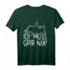 Faule Katze Langarmshirt mit Statement Spruch - Lustiges Geschenk für Misanthropen, introvertierte Personen und Humorliebhaber