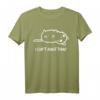 Statement Cant Adult Today Funshirt mit Katze - Witziges Vintage T-Shirt für Katzenliebhaber, Freunde & Urlauber