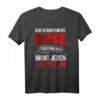 Ich schau nicht böse, ich grins nur nicht jeden Trottel an T-Shirt - Lustiges Sarkasmus Spruch für Freunde & Familie, originelles Geschenk