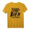 Bitte Nicht Schubsen Ich Habe Bier In Der Hand - Lustiges Party T-Shirt für Bier- und Malle-Fans, perfekt für Feste und Festivals