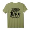 Bitte Nicht Schubsen Ich Habe Bier In Der Hand - Lustiges Party T-Shirt für Bier- und Malle-Fans, perfekt für Feste und Festivals