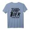 Bitte Nicht Schubsen Ich Habe Bier In Der Hand - Lustiges Party T-Shirt für Bier- und Malle-Fans, perfekt für Feste und Festivals