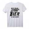 Bitte Nicht Schubsen Ich Habe Bier In Der Hand - Lustiges Party T-Shirt für Bier- und Malle-Fans, perfekt für Feste und Festivals