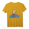 Lustiges Wikinger Räuber Schiff Kinder T-Shirt – Originelles Geburtstagsgeschenk für Jungen und Mädchen, Piraten & Abenteuer Fans