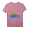 Lustiges Wikinger Räuber Schiff Kinder T-Shirt – Originelles Geburtstagsgeschenk für Jungen und Mädchen, Piraten & Abenteuer Fans
