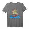 Lustiges Wikinger Räuber Schiff Kinder T-Shirt – Originelles Geburtstagsgeschenk für Jungen und Mädchen, Piraten & Abenteuer Fans