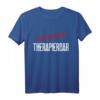 Nicht Therapierbar Verrückt Schwarzer Humor Ironie Lustiges T-Shirt – Perfektes Party Outfit für Junggesellenabschied, Fasching & Festival