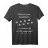 HapDeer T-Shirt - Nicht Richtig Angezogen, Rahmenloses Geburtstagsshirt für Männer, Klassisch geschnitten
