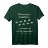 HapDeer T-Shirt - Nicht Richtig Angezogen, Rahmenloses Geburtstagsshirt für Männer, Klassisch geschnitten