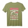 Traktor Mädchen Spruch T-Shirt | Landwirt Trecker Bauer Geschenk zum Geburtstag für landwirtschaftliche Mädchen