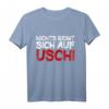 Nichts reimt sich auf Uschi T-Shirt – Lustiges JGA Ehe und Hochzeit Spruch-Shirt für Braut, Bräutigam und Gruppe